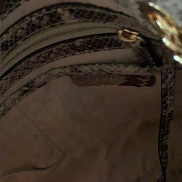 Snake print Michael Kors purse. - Picture 5 of 7